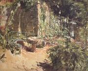 Max Slevogt Sunny Garden Corner in Neukastel (nn02) USA oil painting artist